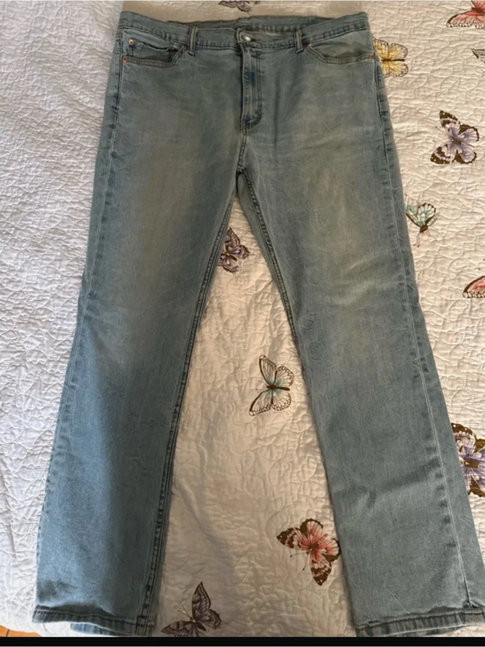 Levi's Light Blue Slim Straight Jeans